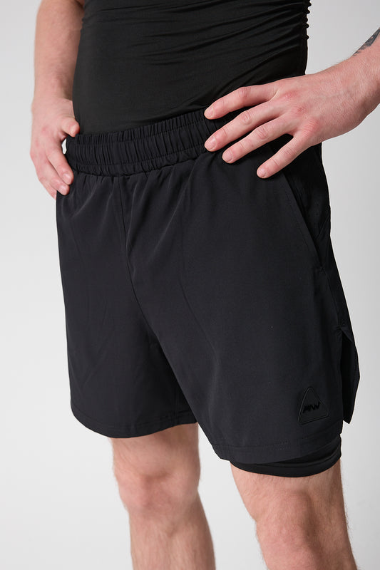 2x APEX Erkek Taytlı Performans Şort