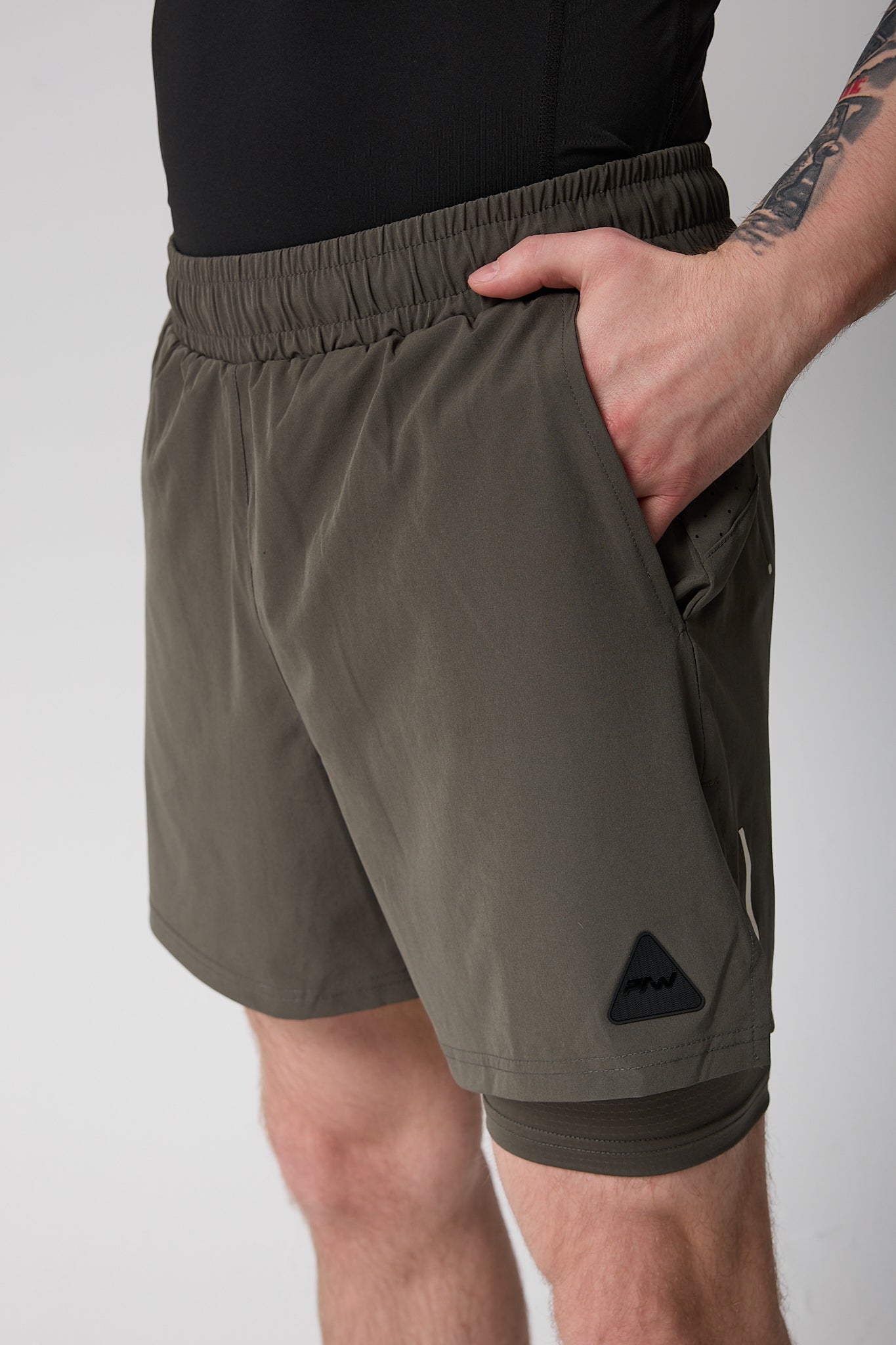 2x APEX Erkek Taytlı Performans Şort