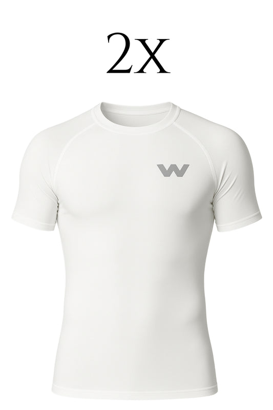 2x IGNITE Erkek Compression Spor T-shirt