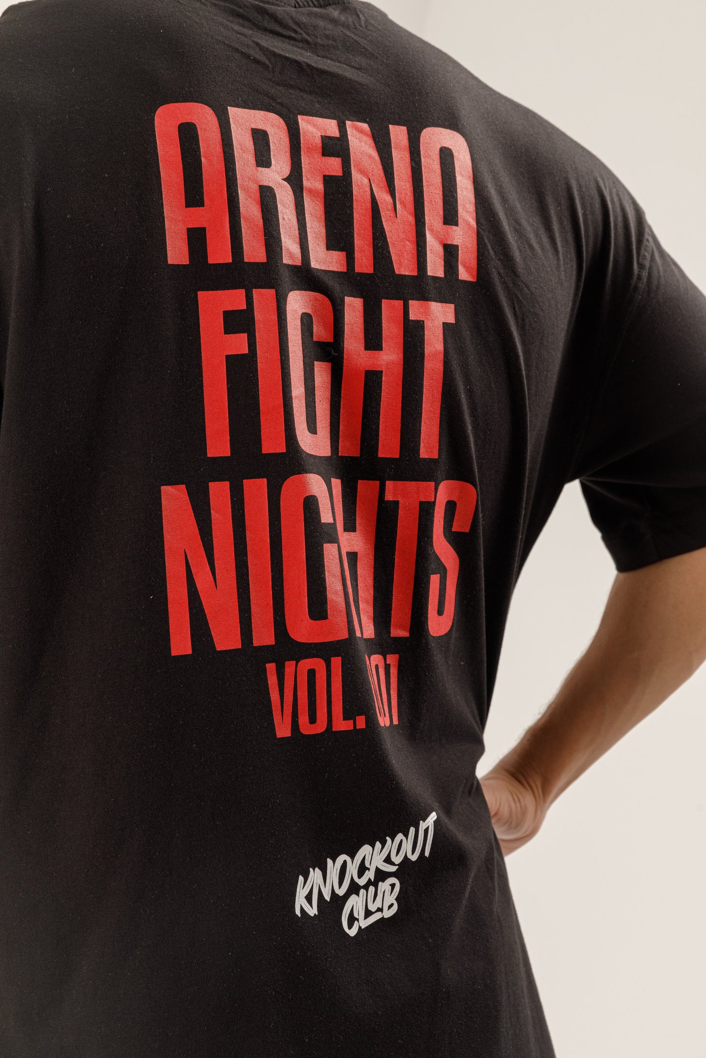 AFN Arena Knock-Out Club Oversize T-shirt (Beyaz)