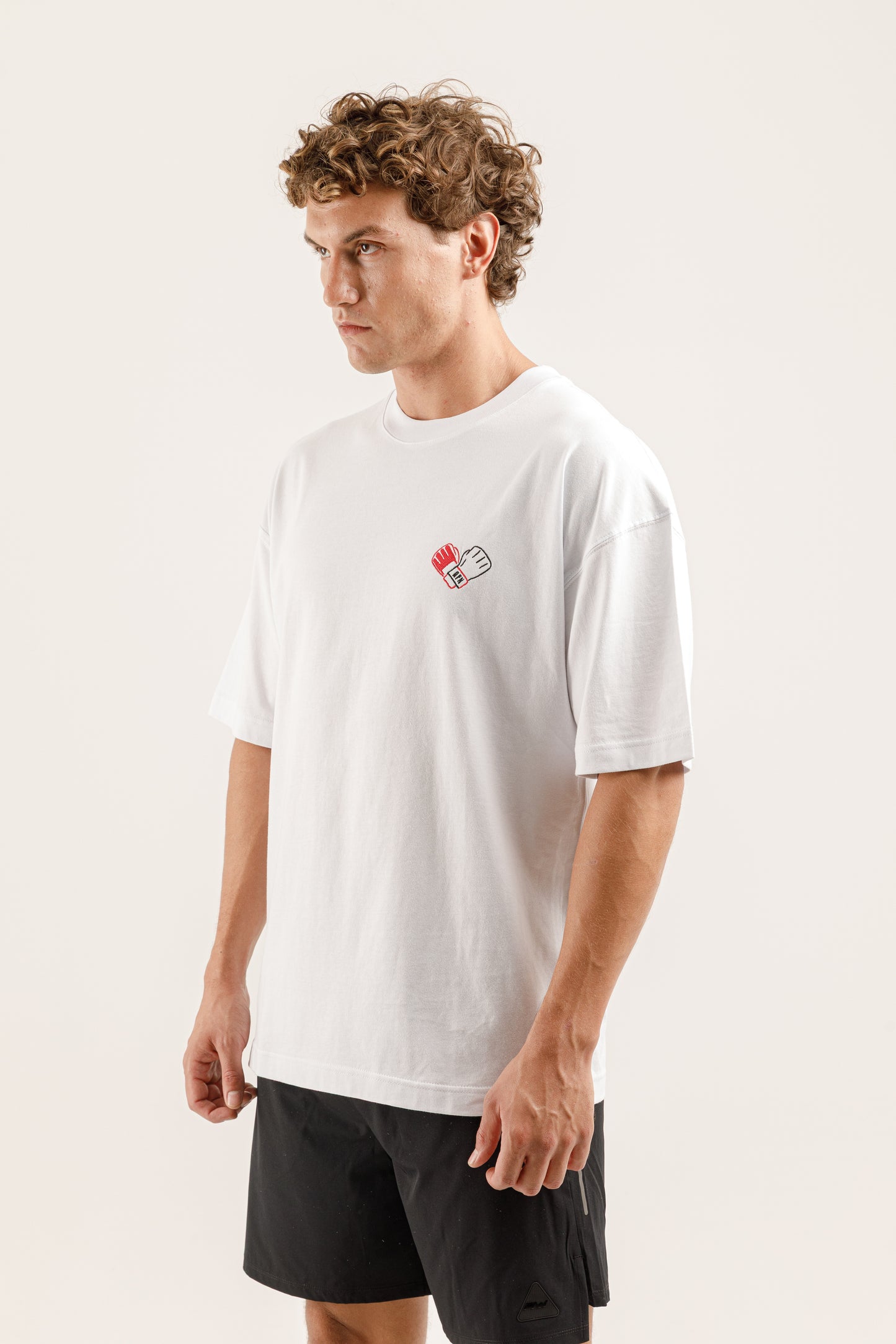 AFN Arena Knock-Out Club Oversize T-shirt (Beyaz)