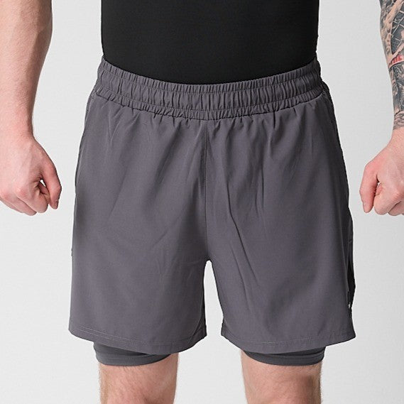 2x APEX Erkek Taytlı Performans Şort